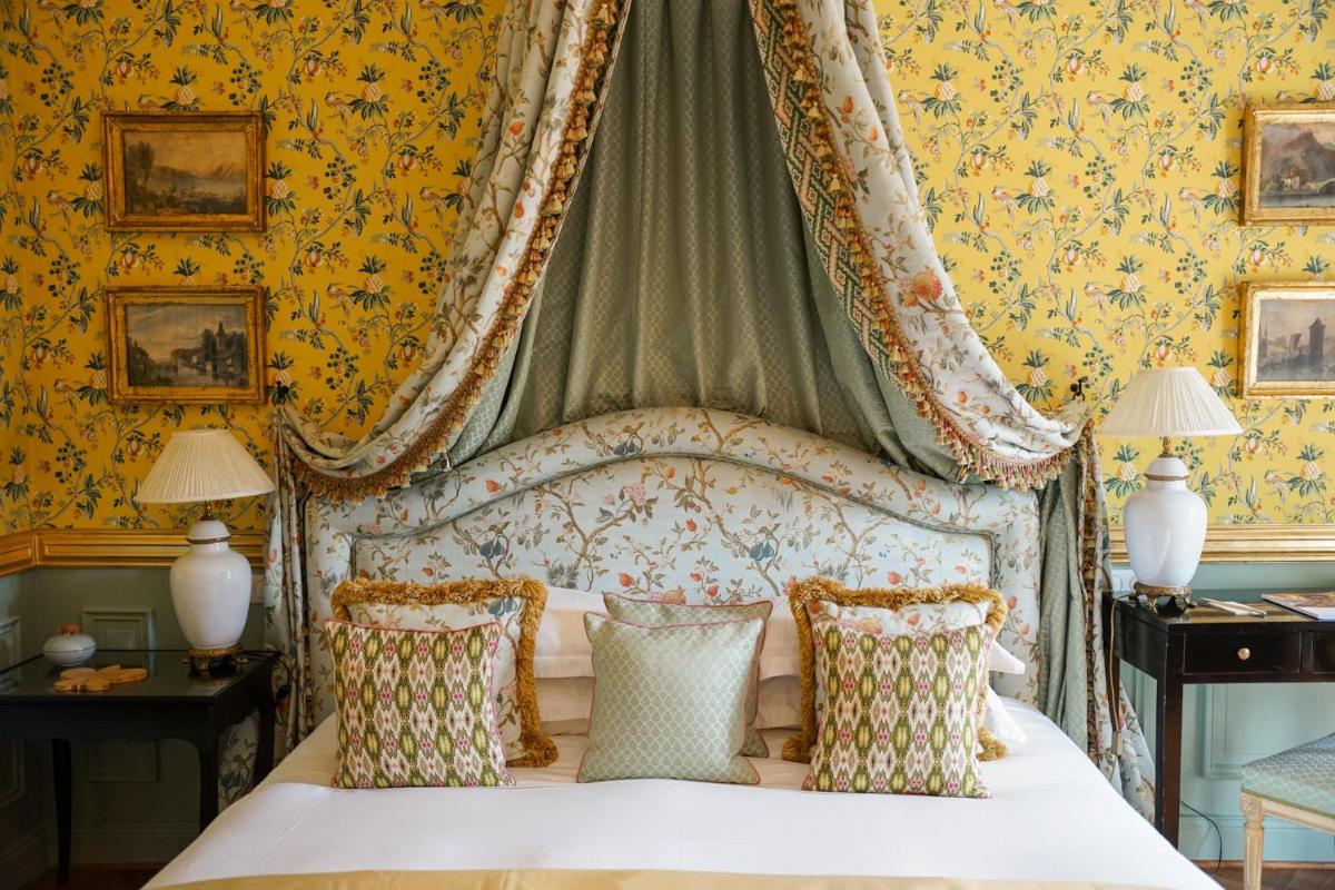 Un ou plusieurs lits dans un hébergement de l'établissement Villa Gallici Hôtel & Spa