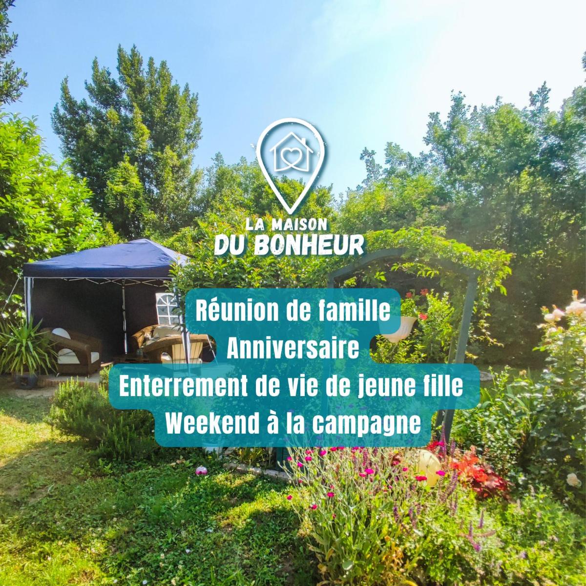 La Maison du Bonheur maison de campagne 20 personnes avec jacuzzi - Housity