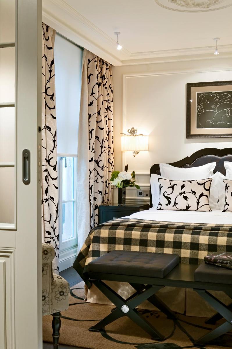 Un ou plusieurs lits dans un hébergement de l'établissement Hôtel Keppler
