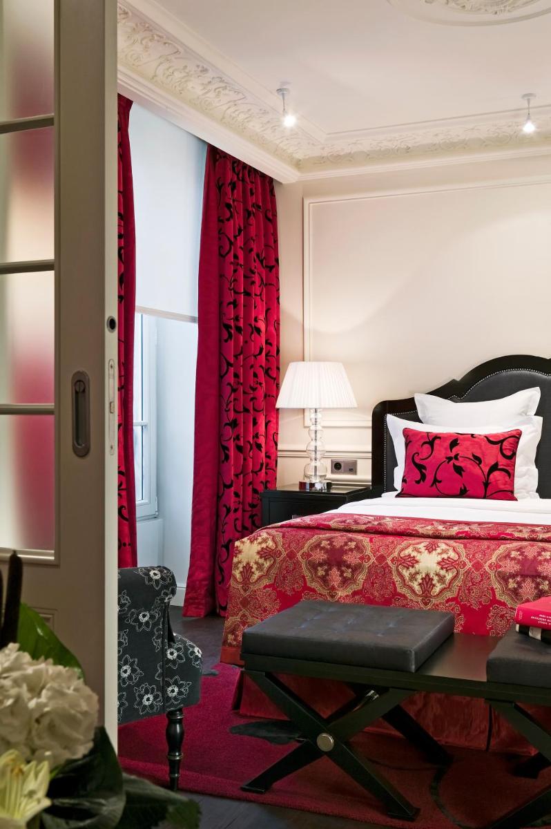 Coin salon dans l'établissement Hôtel Keppler