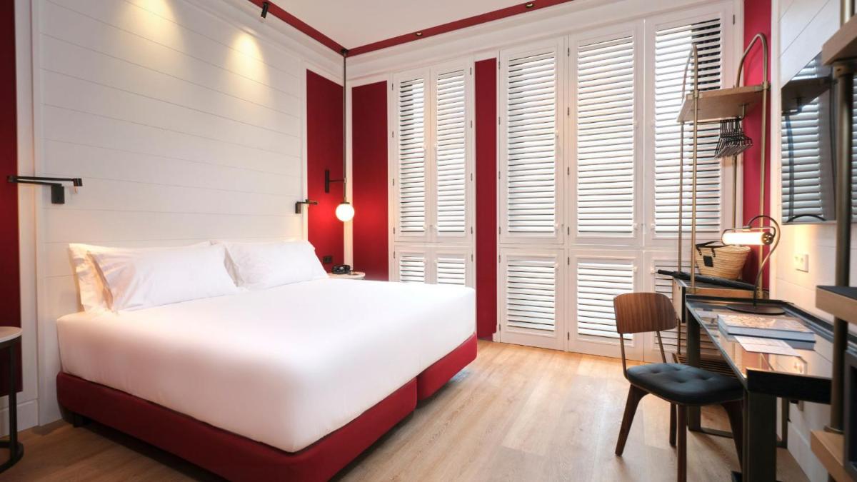 Cama o camas de una habitación en ESTIMAR Valencia
