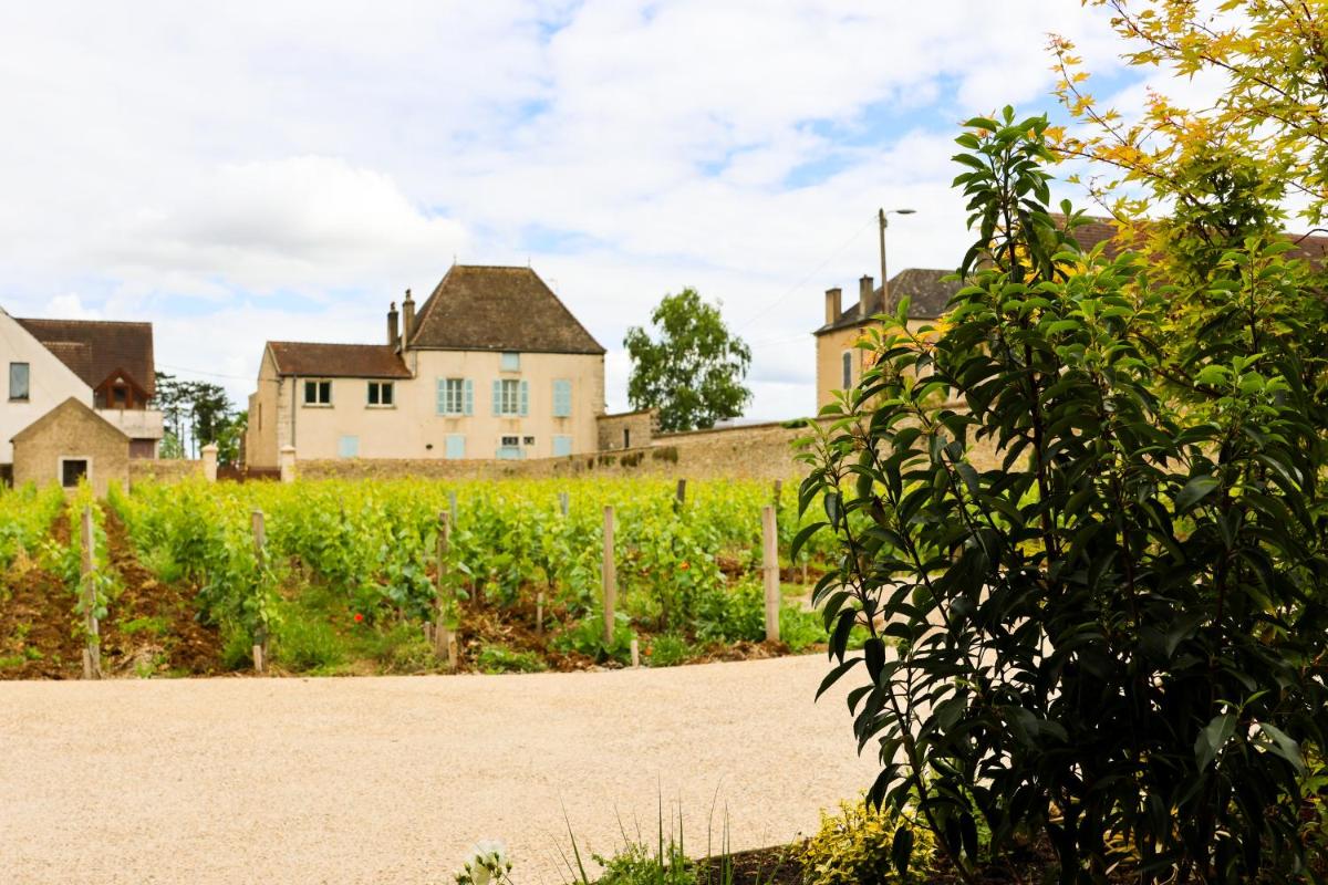 Jardin de l'établissement Les Rêveries du Clos POMMARD Vignes & SPA& Dégustation