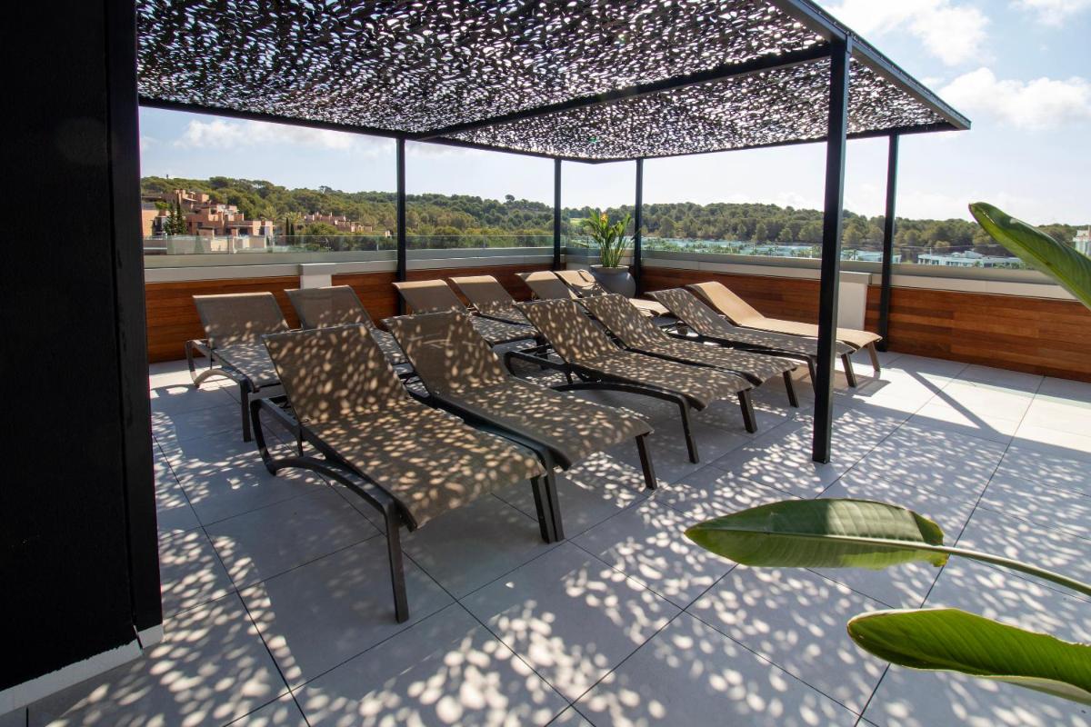 Un balcón o terraza de Golden Port Salou & Spa