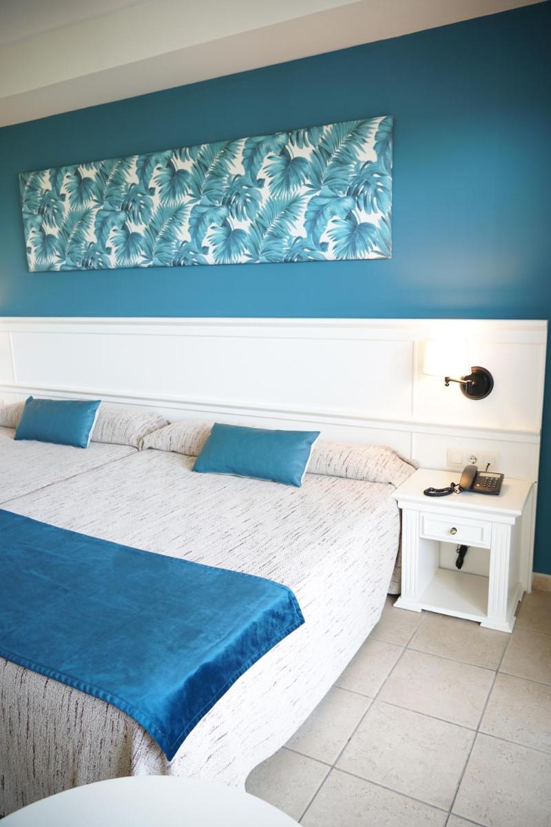Cama o camas de una habitación en Ohtels Cabogata