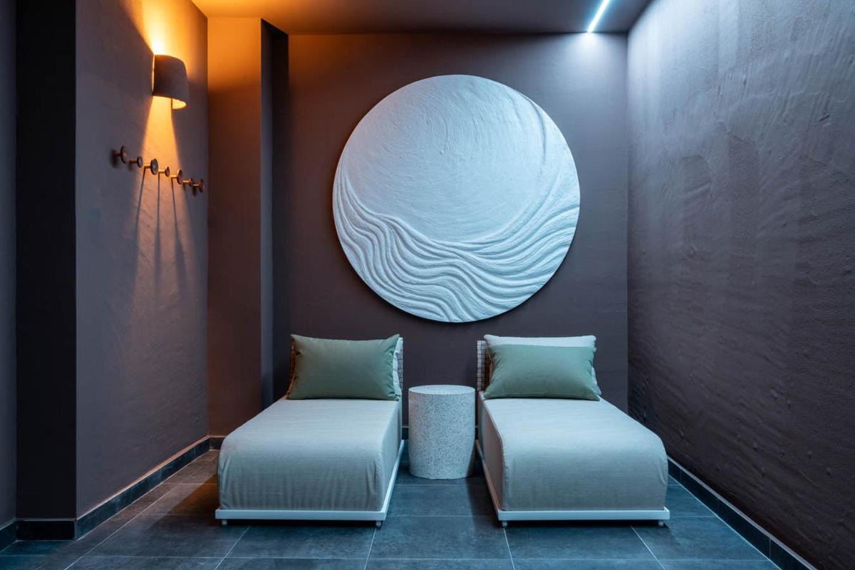 Zona de estar de Hotel Ritual de Terra & SPA Moraira