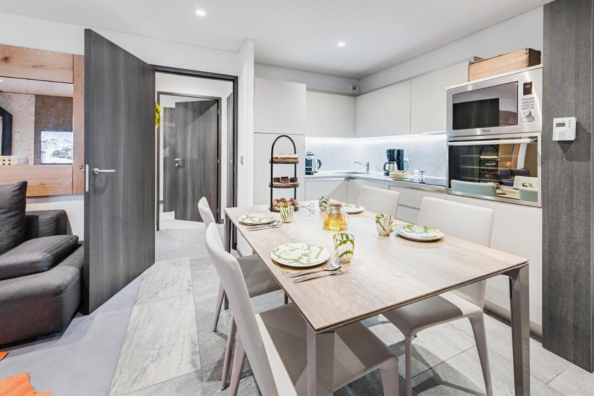 Cuisine ou kitchenette dans l'établissement Hotel Pashmina Le Refuge