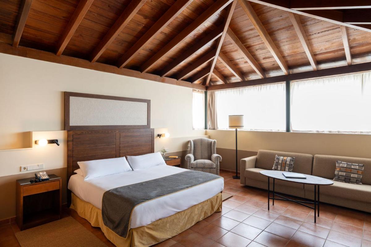 Cama o camas de una habitación en Parador de Cruz de Tejeda