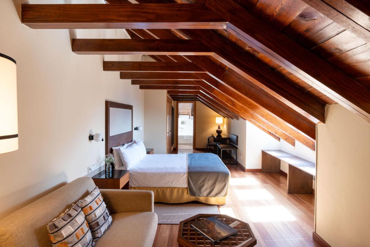 Cama o camas de una habitación en Parador de Cruz de Tejeda
