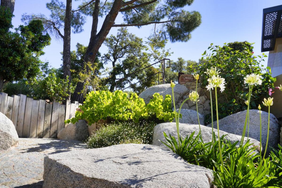 Jardin de l'établissement Les Regalia Hôtel & Spa