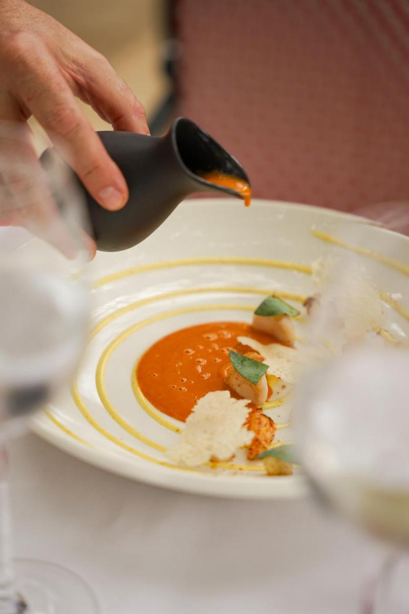 Nourriture dans l'hôtel ou à proximité