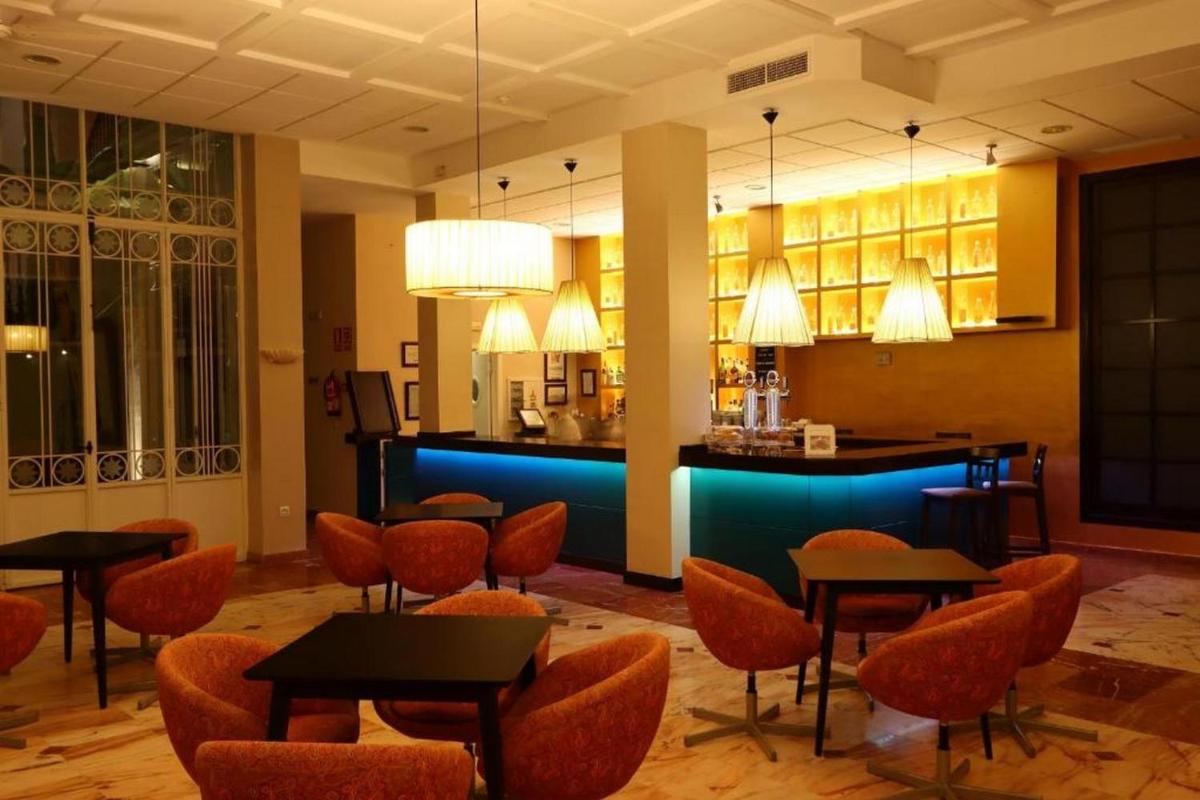 Zona de estar de Gran Hotel Aqualange - Balneario de Alange