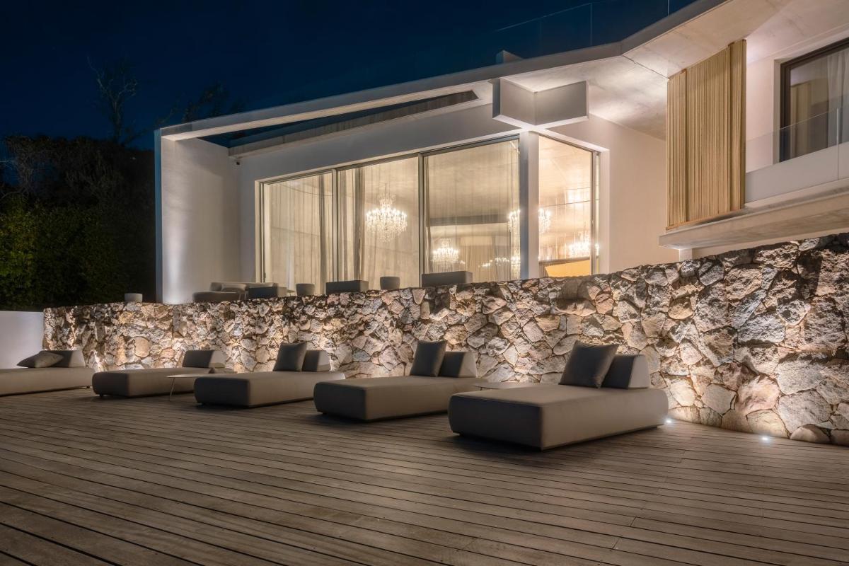 Coin salon dans l'établissement Villa Urbana