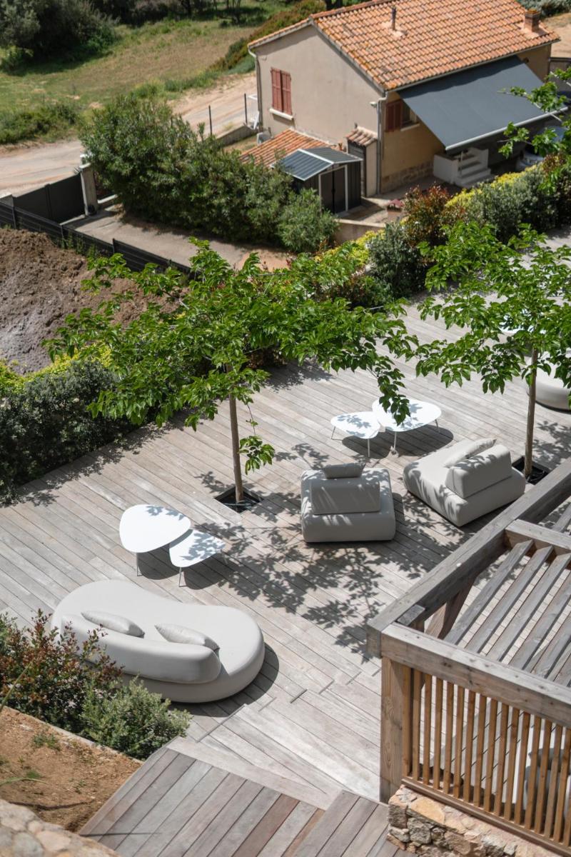 Jardin de l'établissement Villa Urbana