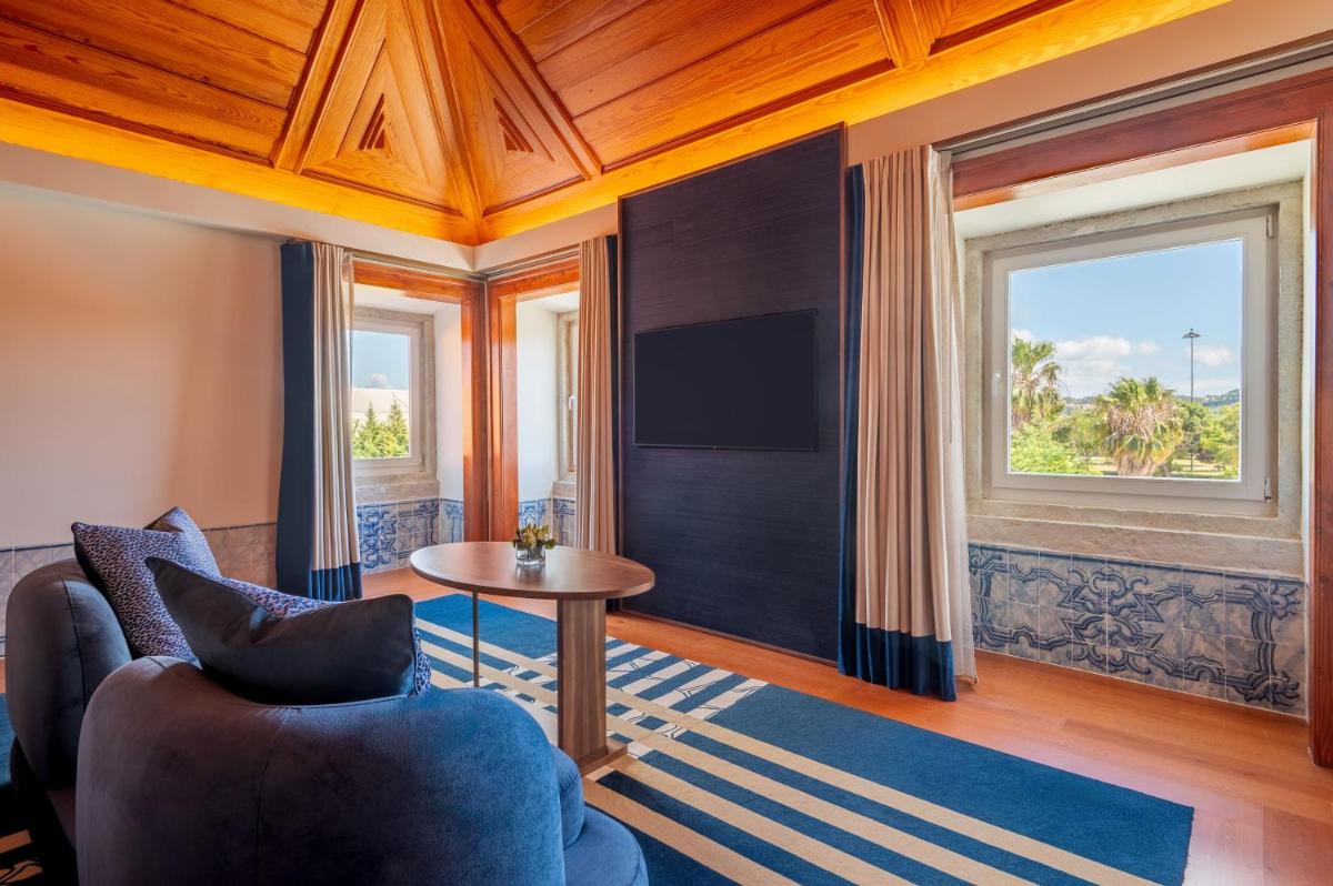 Uma área de estar em Palácio do Governador - Lisbon Hotel & Spa