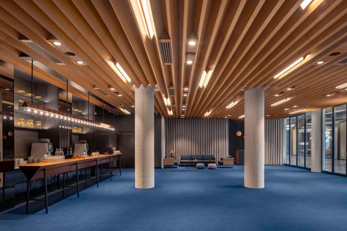 Der Geschäftsbereich oder Konferenzraum in der Unterkunft Andaz Munich Schwabinger Tor, By Hyatt Der Geschäftsbereich oder Konferenzraum in der Unterkunft Andaz Munich Schwabinger Tor, By Hyatt