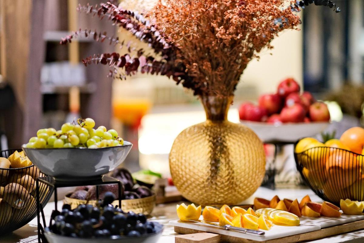 Nourriture dans l'hôtel ou à proximité
