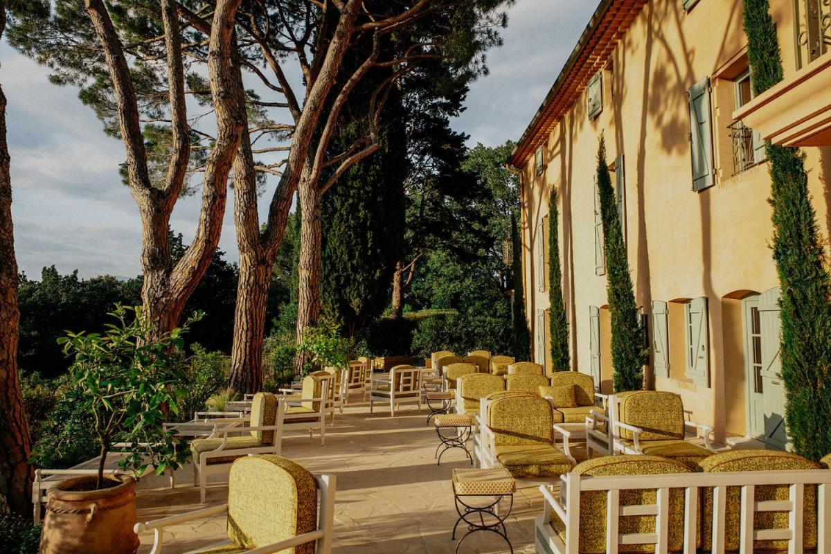 Jardin de l'établissement Le Mas Candille