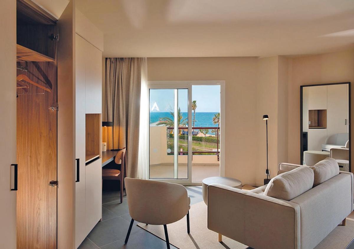 Zona de estar de AQUA Hotel Promenade & Spa 4Sup