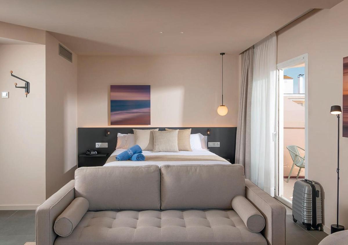Cama o camas de una habitación en AQUA Hotel Promenade & Spa 4Sup