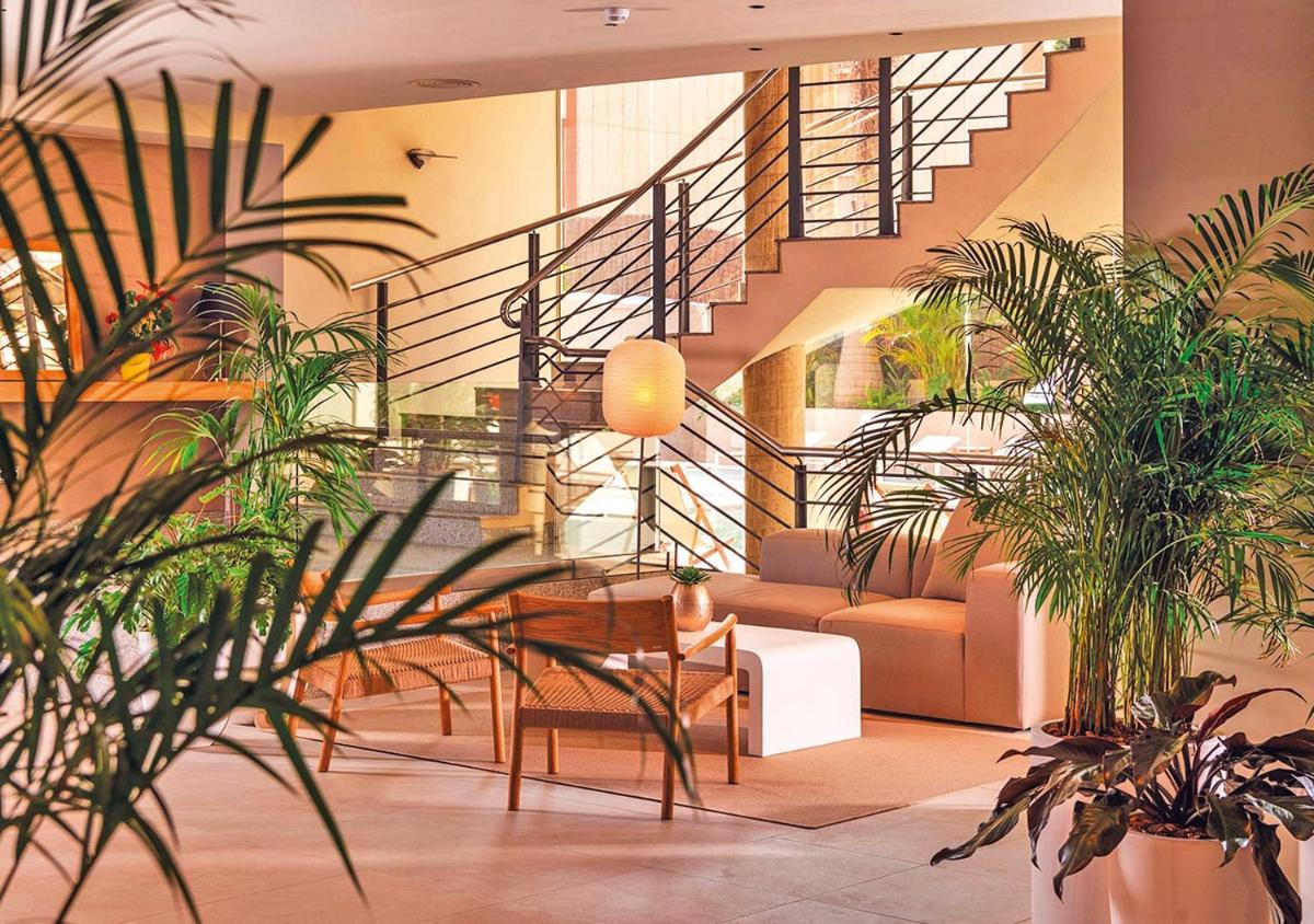 Zona de estar de AQUA Hotel Promenade & Spa 4Sup