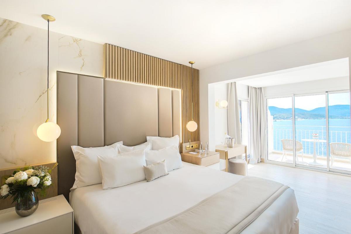 Un ou plusieurs lits dans un hébergement de l'établissement Hôtel Marinca & Spa