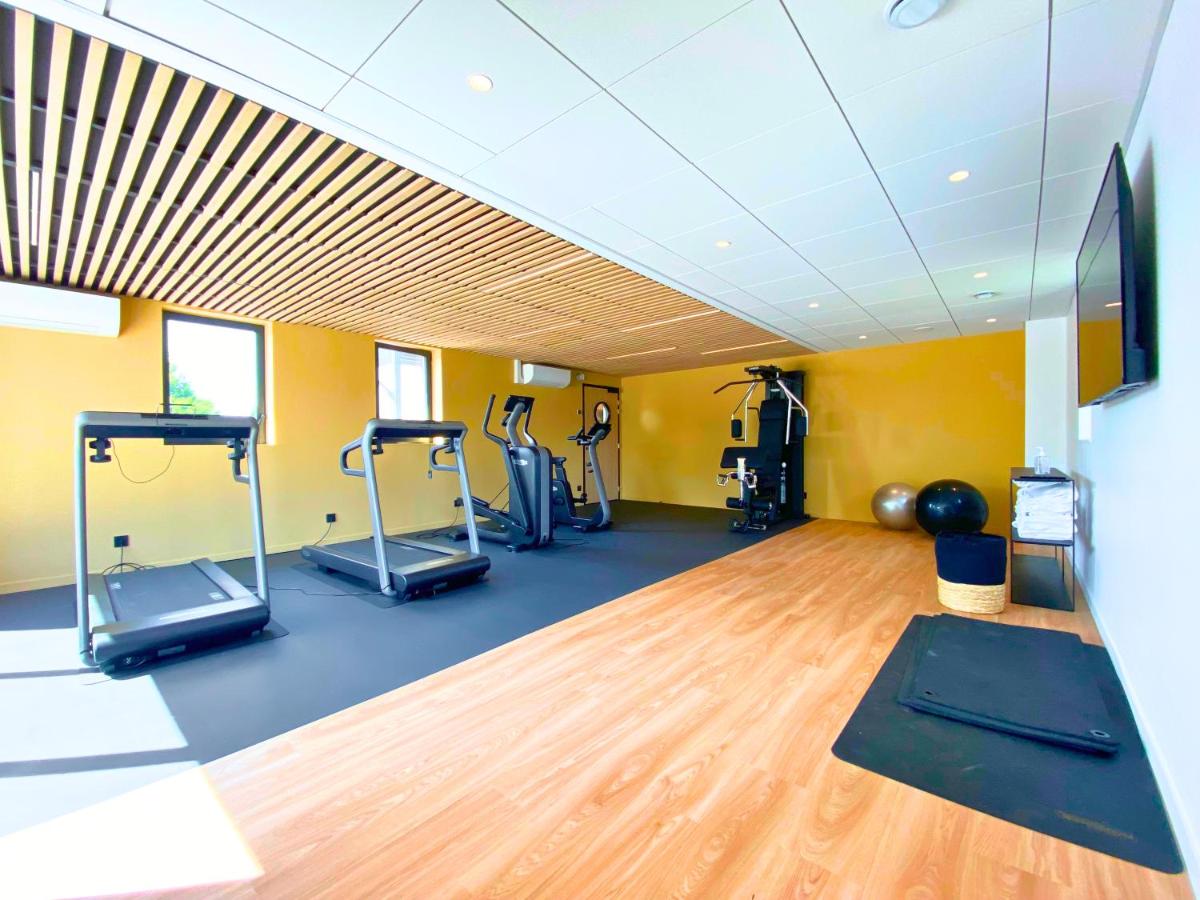 Salle ou équipements de sports de l'établissement Brit Hotel Piscine & Spa - Fougères
