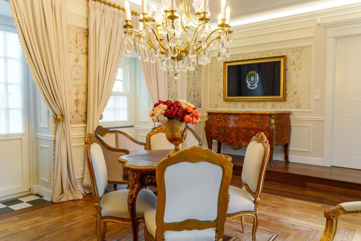 Uma área de estar em Boutique Hotel Teatro