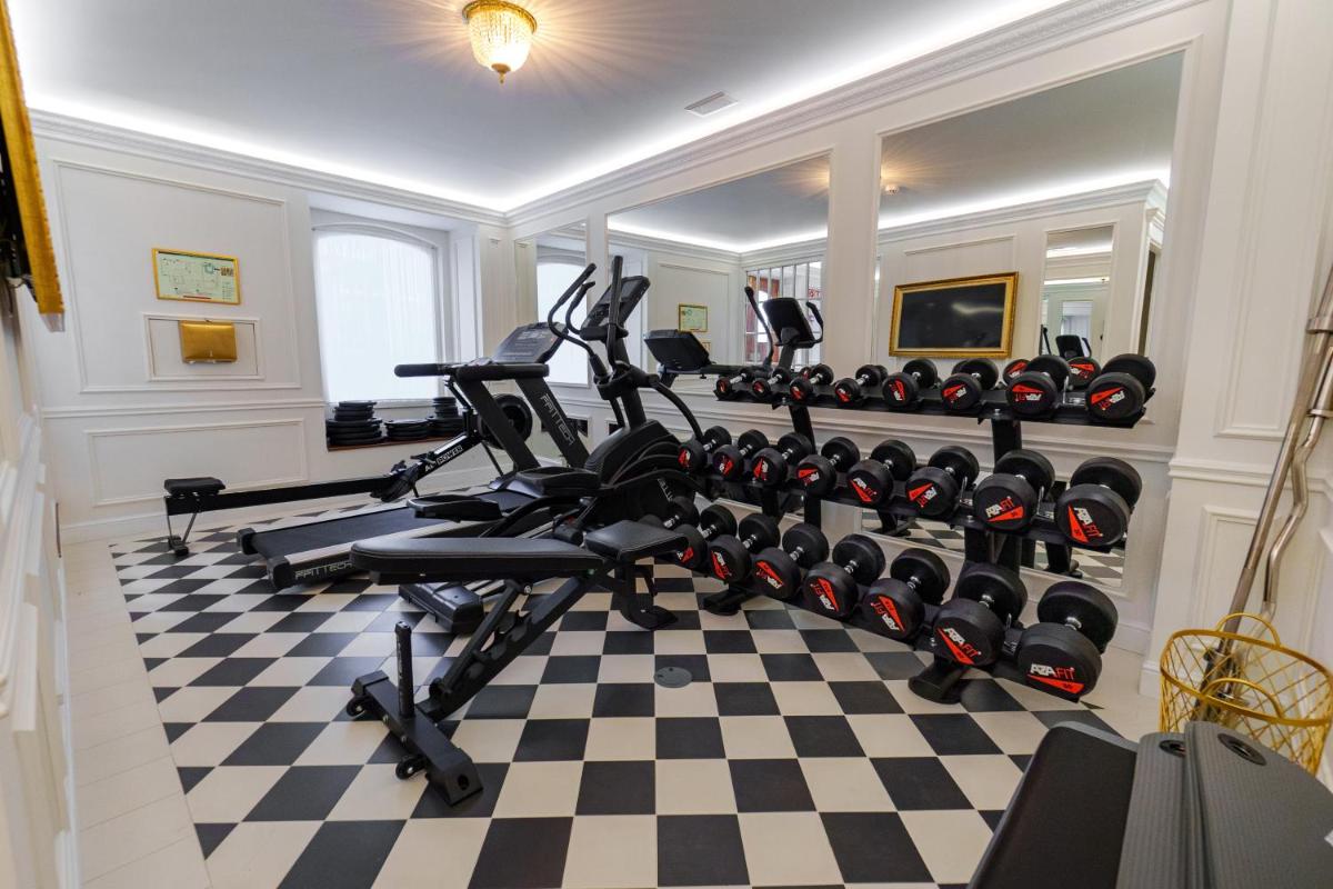 O centro de fitness e/ou as comodidades de fitness de Boutique Hotel Teatro