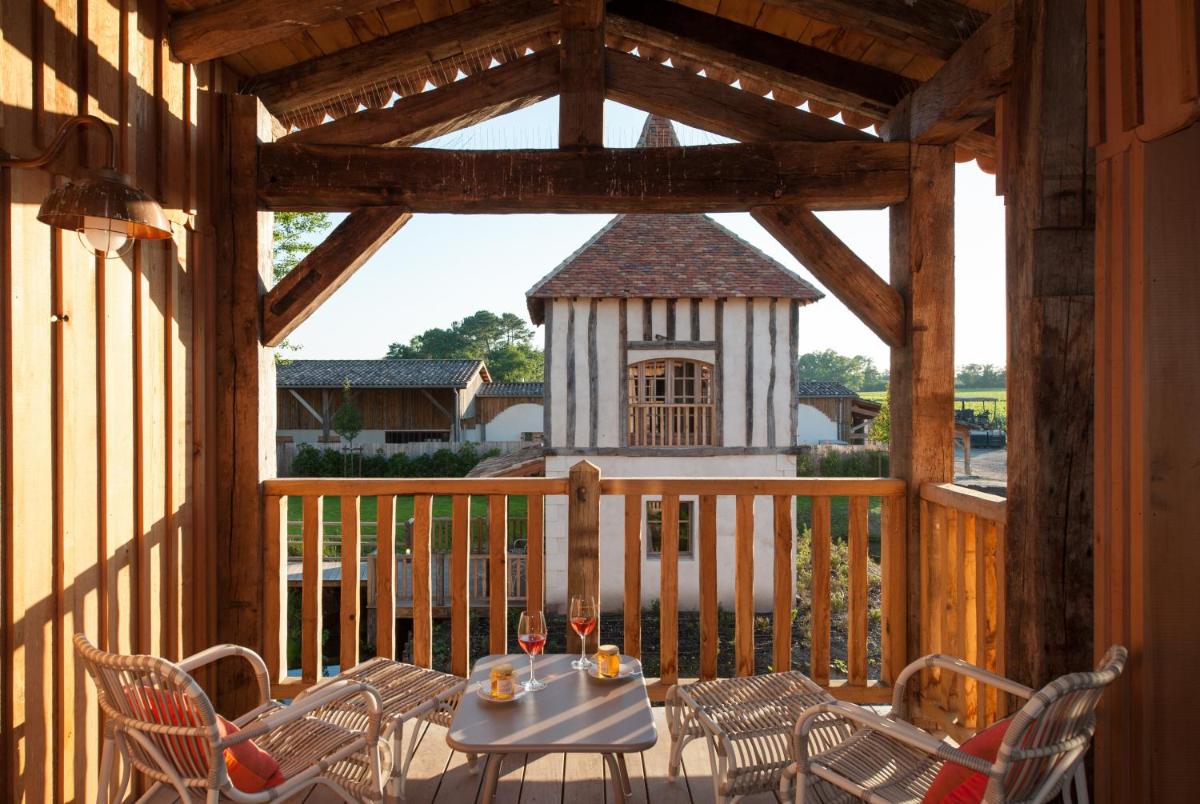 Balcon ou terrasse dans l'établissement Les Sources de Caudalie