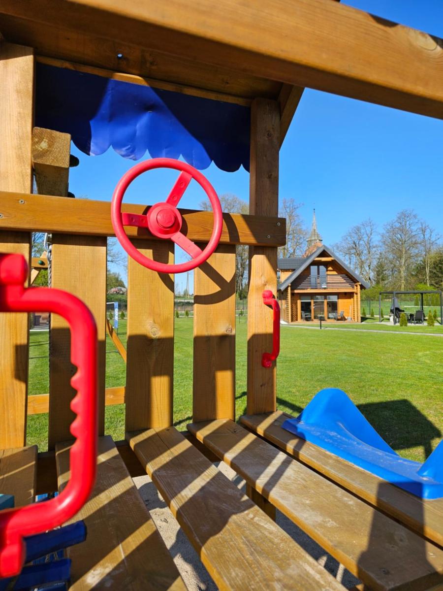 Sauna balia - Nowa Osada Domki przy plaży - całoroczne domki na Mazurach - Housity