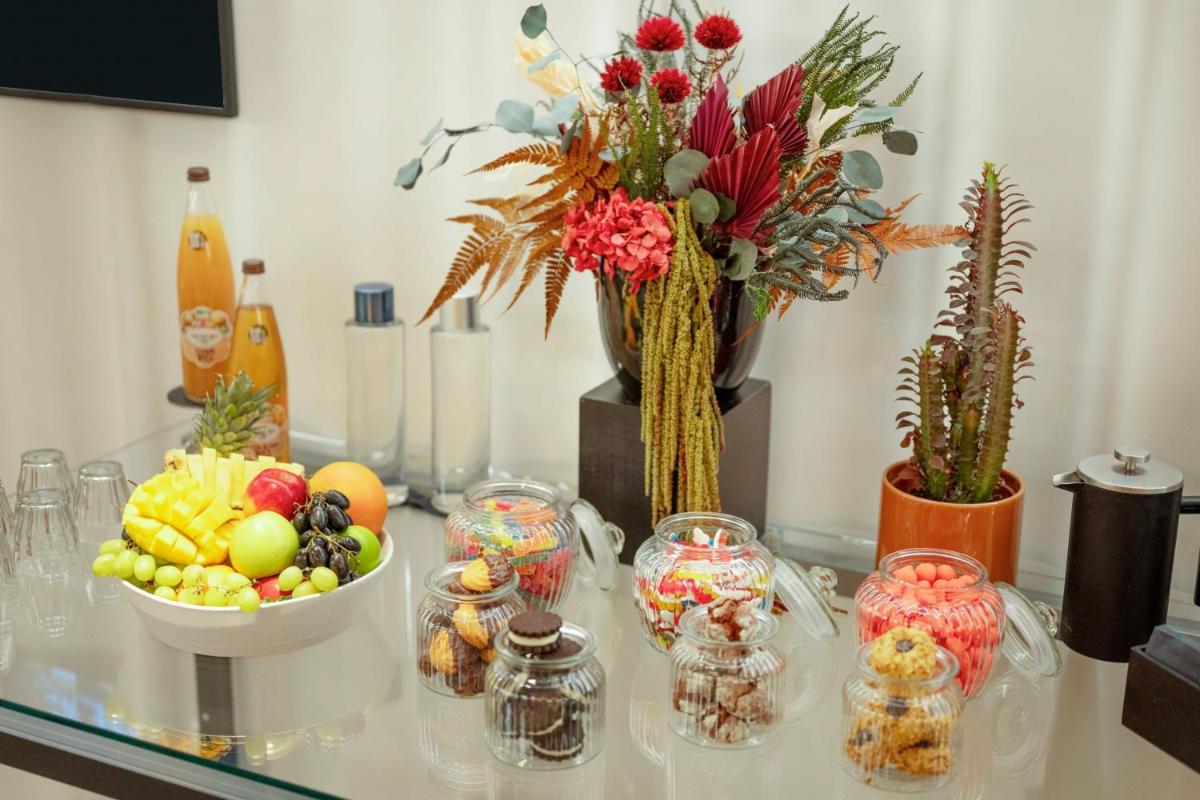 Nourriture dans l'hôtel ou à proximité