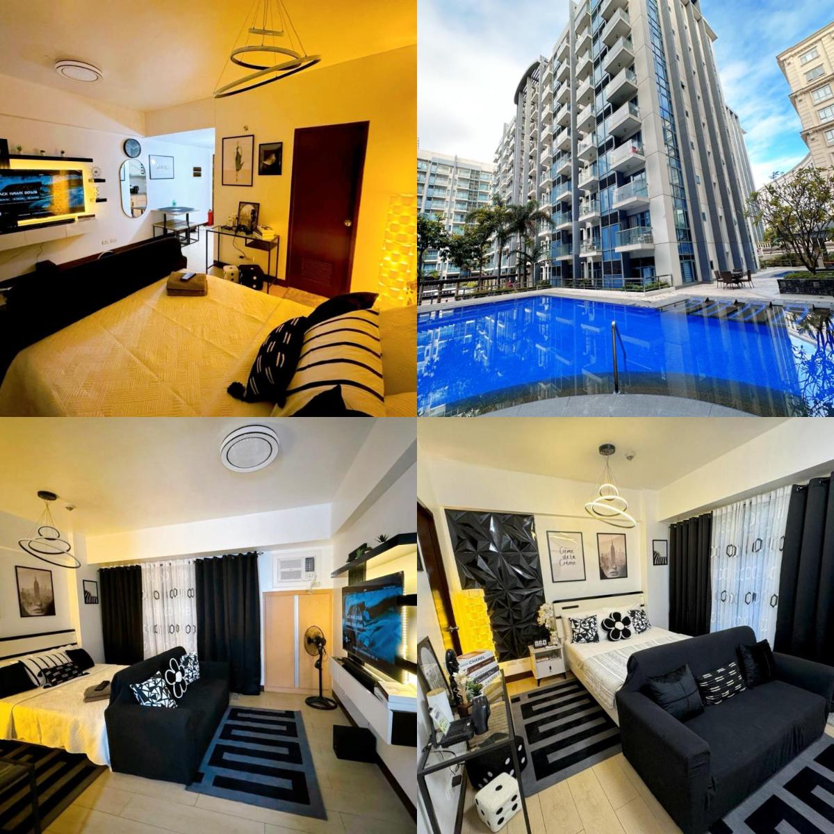 Suitetrails - Condo with Balcony & Pool in Pasay near NAIA Terminal 3