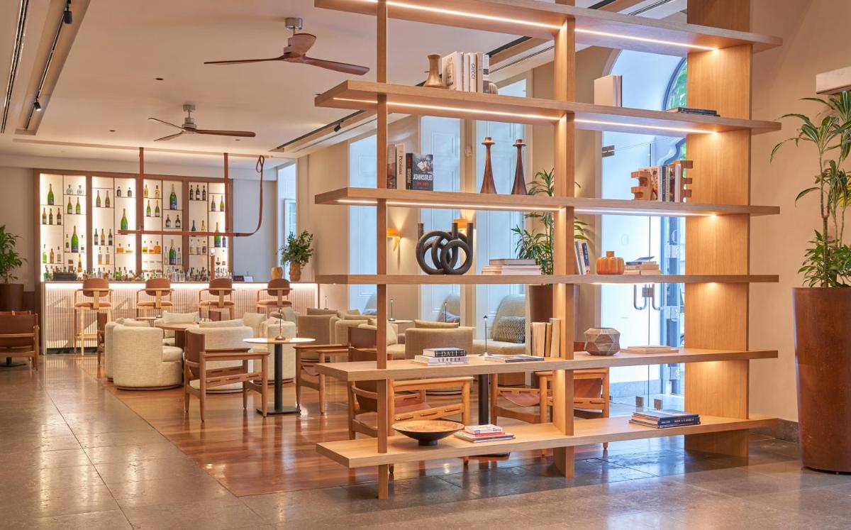 Uma área de estar em PortoBay Liberdade