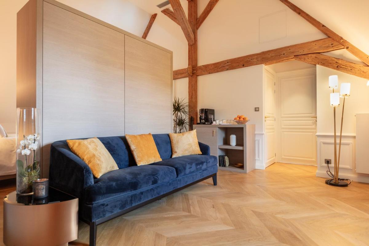 Coin salon dans l'établissement Le Clos Alice
