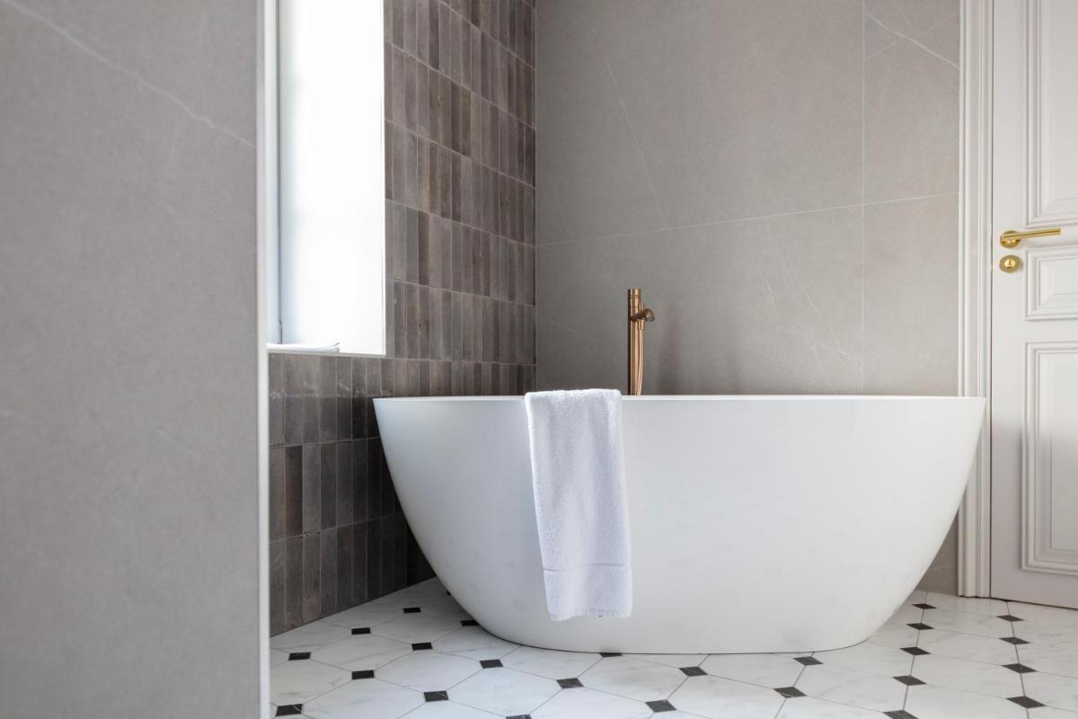 Salle de bains dans l'établissement Le Clos Alice