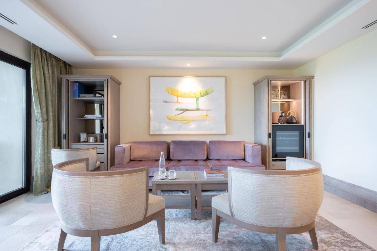 Coin salon dans l'établissement Coquillade Provence - Relais & Châteaux
