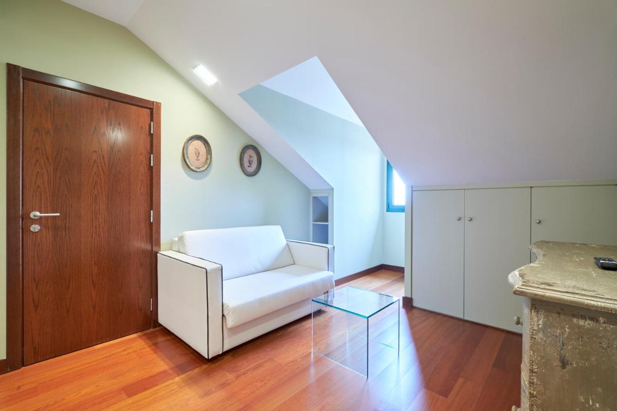 Cama o camas de una habitación en Hotel AR Isabel de Farnesio