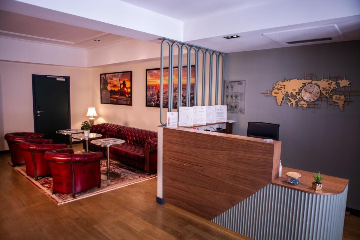 Coin salon dans l'établissement Hotel Monsieur & Spa