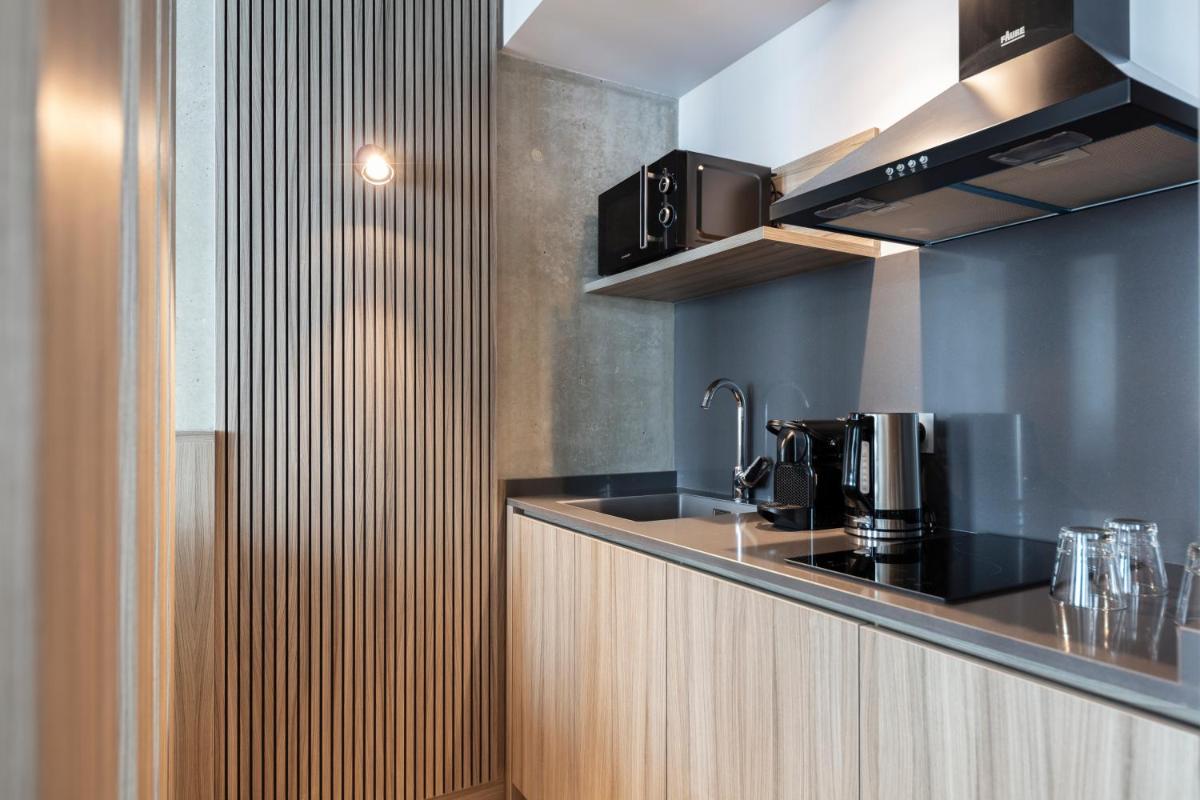Cuisine ou kitchenette dans l'établissement Ki Space Hotel & Spa - near Disneyland Paris
