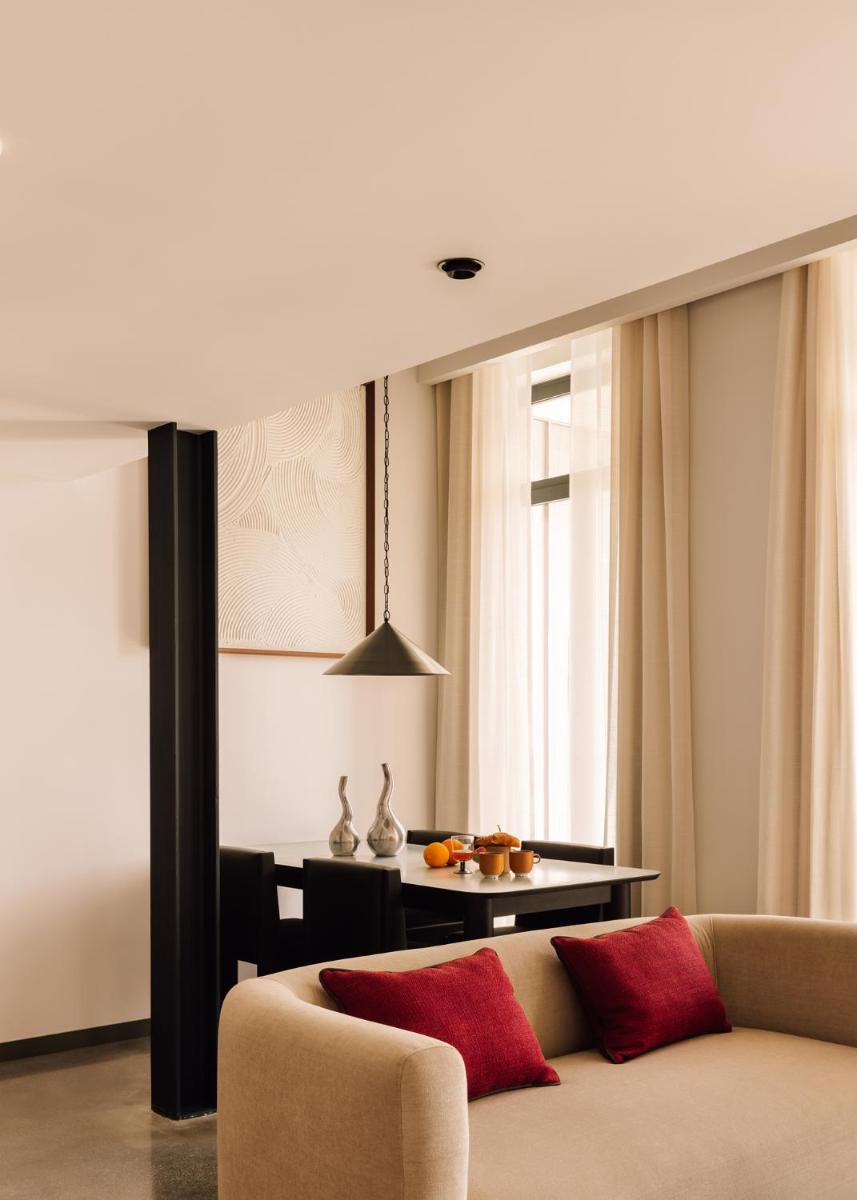 Uma área de estar em The Rebello Hotel & Spa - Small Luxury Hotels Of The World