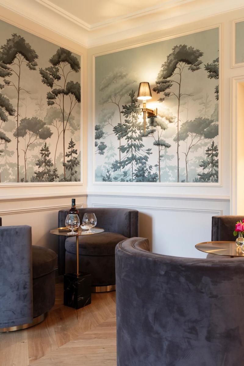 Coin salon dans l'établissement Le Clos Alice