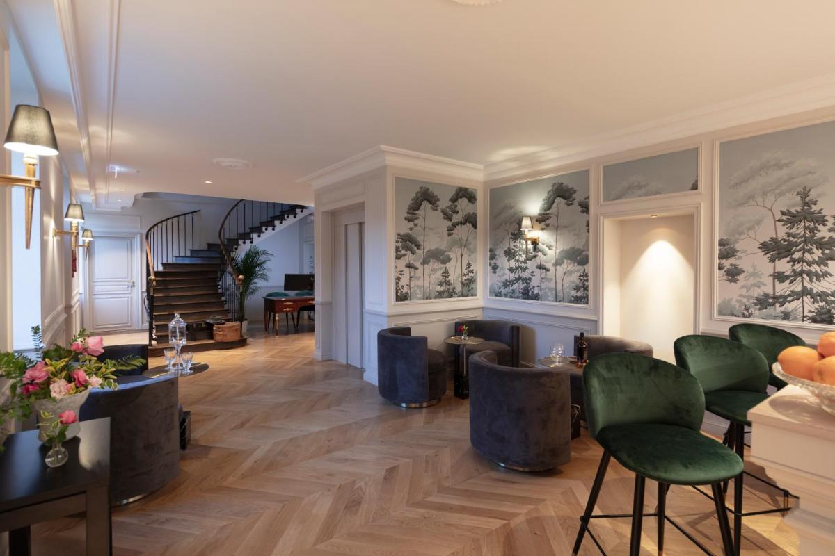 Coin salon dans l'établissement Le Clos Alice