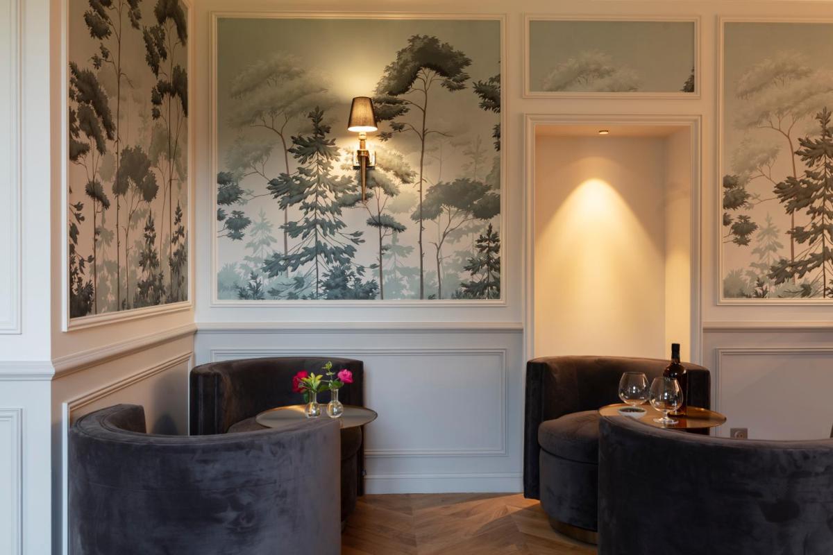 Coin salon dans l'établissement Le Clos Alice