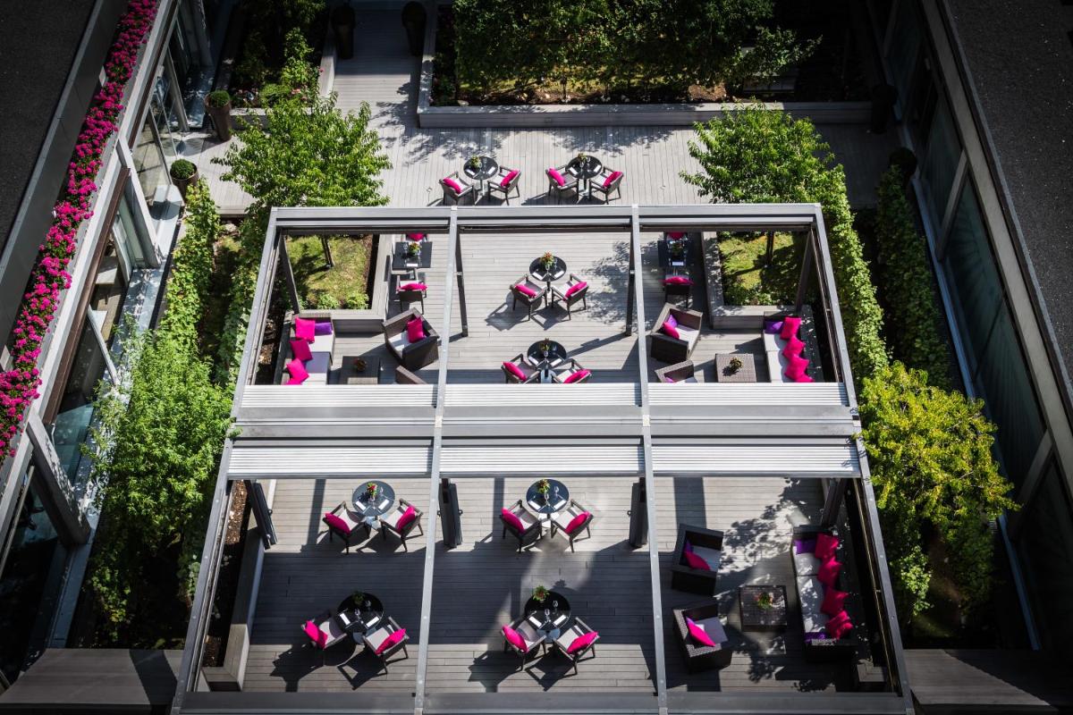 Balcon ou terrasse dans l'établissement Sofitel Strasbourg Grande Ile