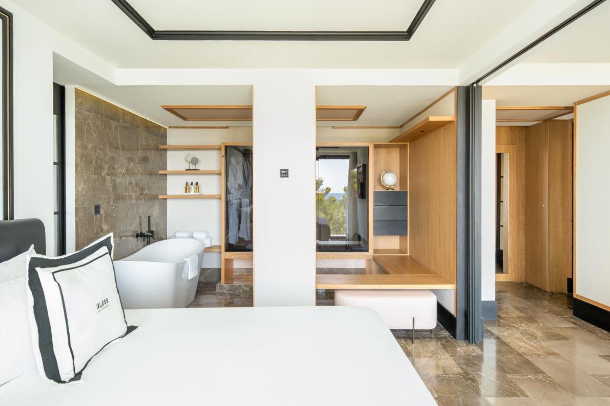 Zona de estar de BLESS Hotel Ibiza - The Leading Hotels of The World