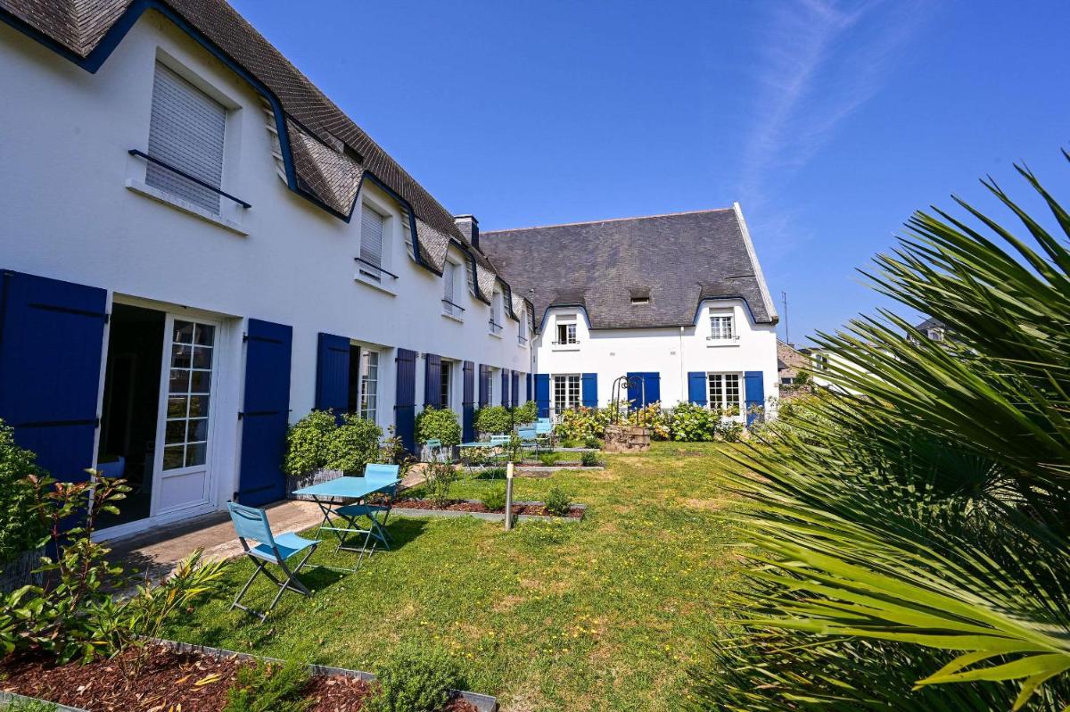 Jardin de l'établissement The Originals Boutique, Hôtel La Marébaudière, Vannes