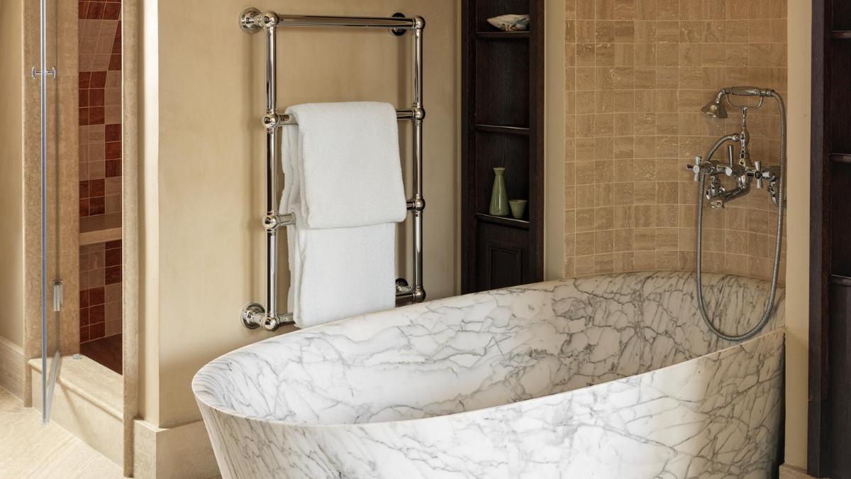 Salle de bains dans l'établissement Hotel Hana