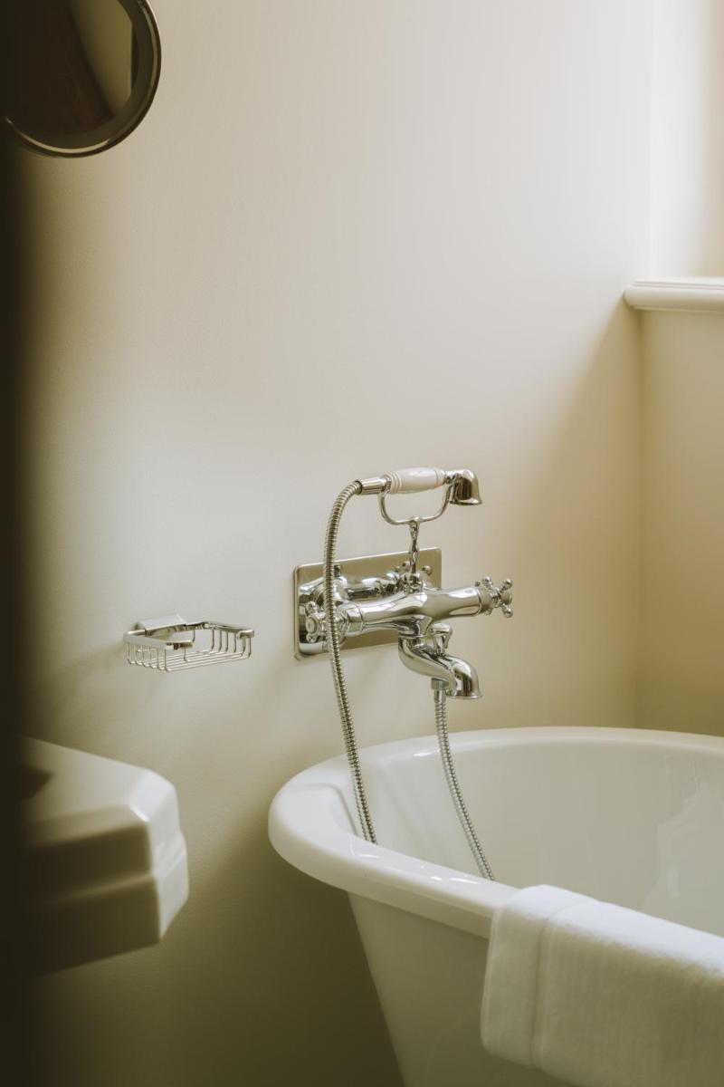Salle de bains dans l'établissement Bellevigne Bourgogne