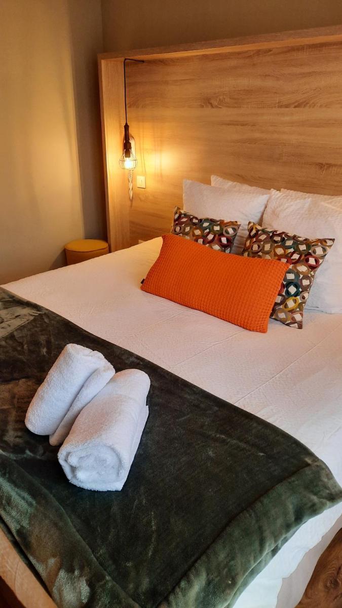 Un ou plusieurs lits dans un hébergement de l'établissement Hotel Mendionde