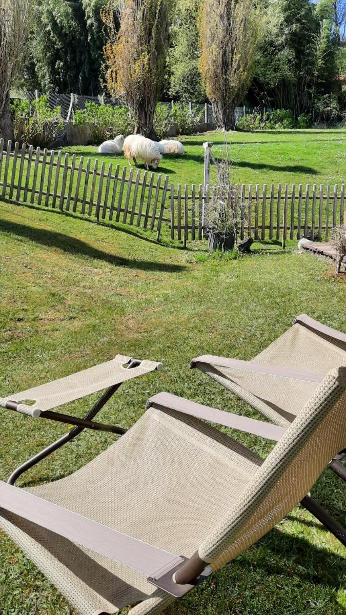 Jardin de l'établissement Hotel Mendionde